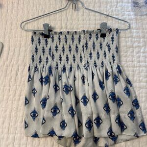 Koch Blue and White skirt
